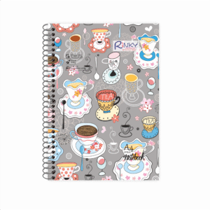 Tea Break – A4 Spiral Notebook for School & Work