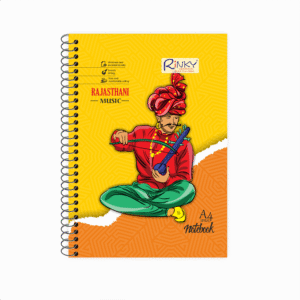 Taste of Rajasthan – A4 Spiral Notebook for School & Work