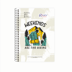 Weekend Travel – A4 Spiral Notebook for School & Work