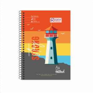 Stay Strong – A4 Spiral Notebook for School & Work