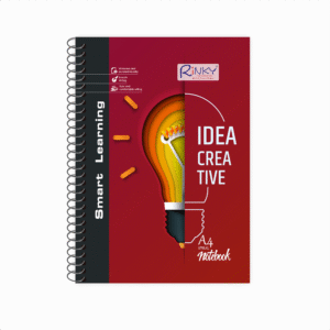 Creative Art – A4 Spiral Notebook for School & Work