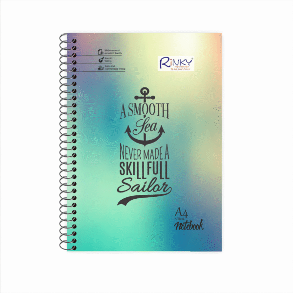 Sailor – A4 Spiral Notebook for School & Work